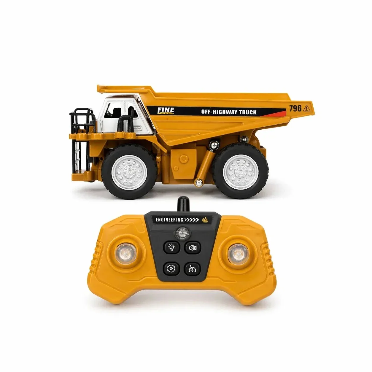 Mini JCB 1:64 RC Construction Combo Set – 3 Models package view