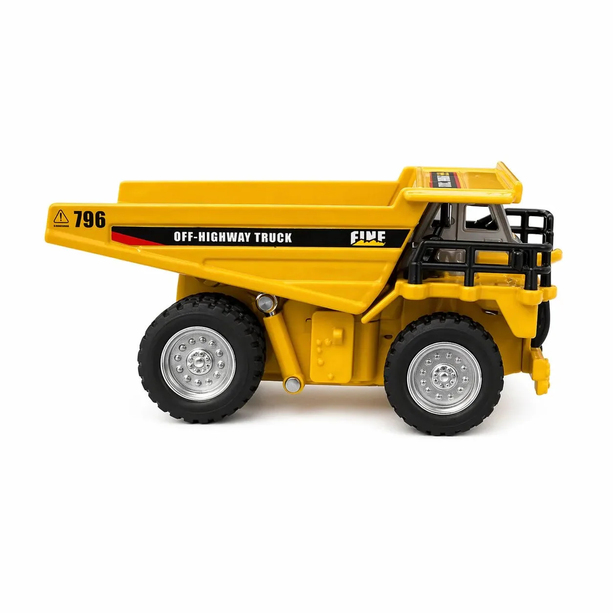 Mini RC Metal Dump Truck (1:64) package view
