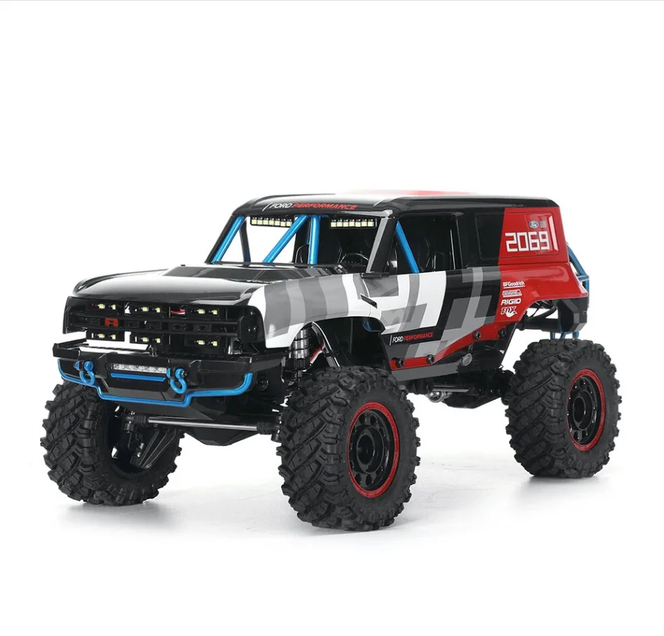 MJX H12P 1:12 Bronco Baja 1000 Brushless RC Truck side view
