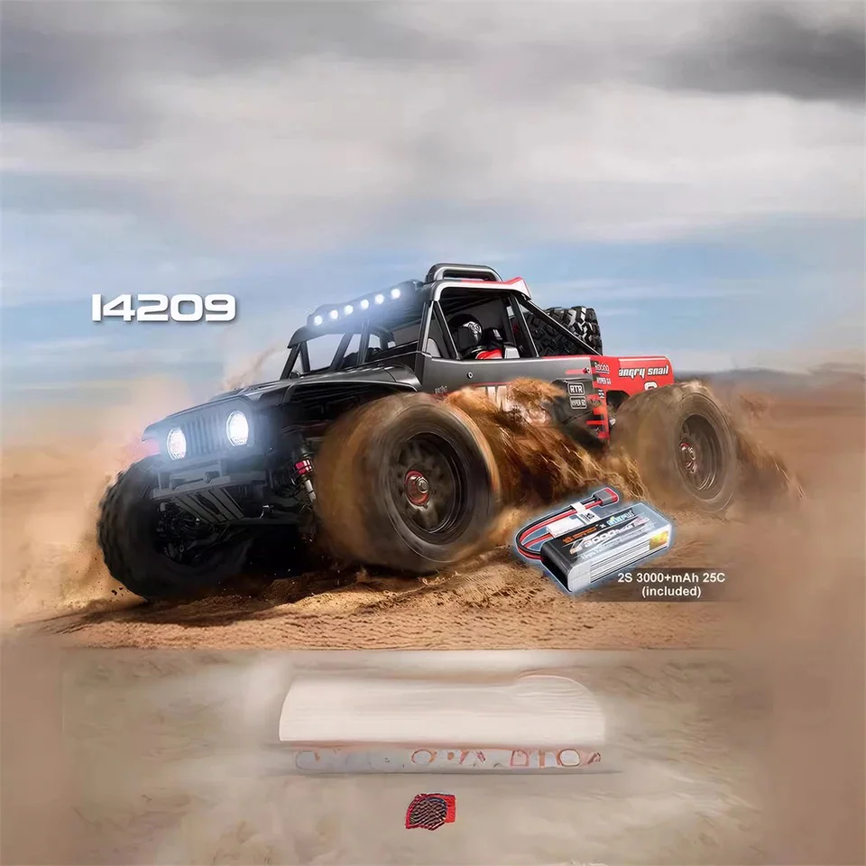 MJX Hyper Go 14209 Brushless 4WD RC Truck package view