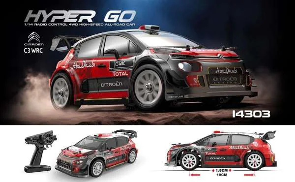 MJX Hyper Go 14303 1:14 Brushless 4WD Rally Car detail view