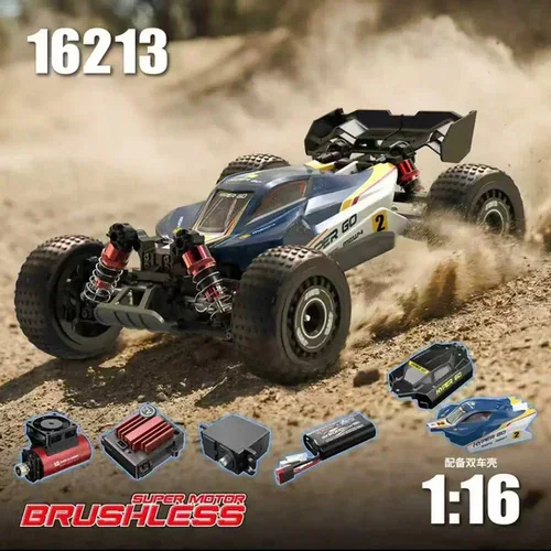 MJX Hyper Go 16213 1:16 Brushless 4WD RC Buggy front view