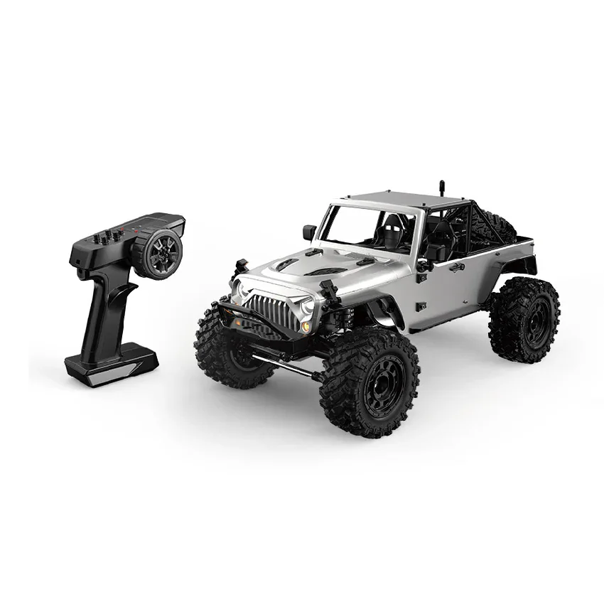 MJX Hyper Go H12Y Plus 1:12 Brushless Crawler - Silver front view