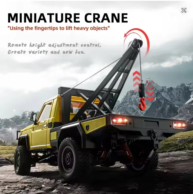 MNRC MN82-T Toyota LC79 1:12 4WD RTR RC Pickup package view