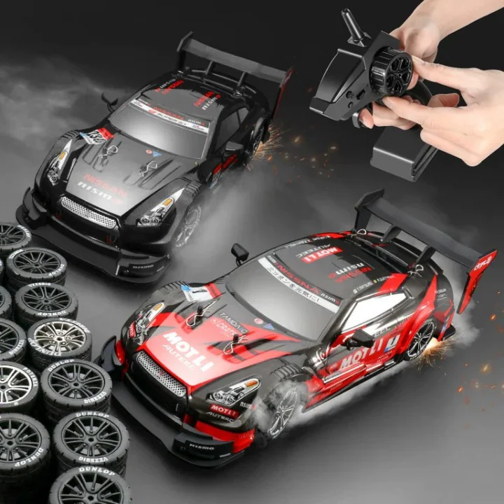 Nissan GT-R 8801 1:16 4WD Drift RC Car detail view