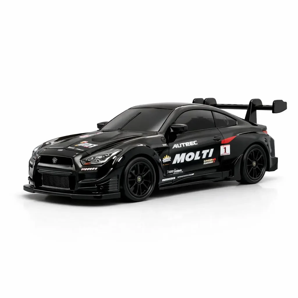 Nissan GTR RC Drift Car (Black) front view