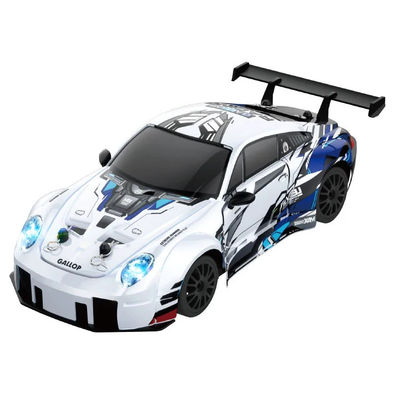 Porsche 911 4WD 2.4 GHz Drift RC Car front view