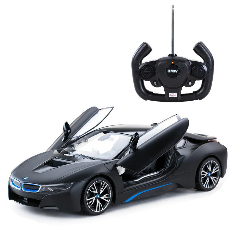 RASTAR 11KM/H 1:14 BMW i8 Remote Control Racing Car front view