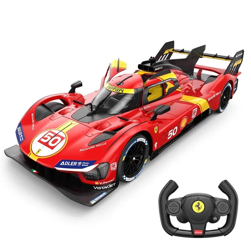 RASTAR 11KM/H 1:14 Ferrari 499P Remote Control Racing Car front view