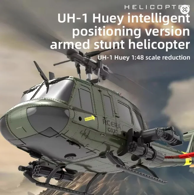 RC ERA C032 Military Green Brushless 6CH RC Helicopter side view