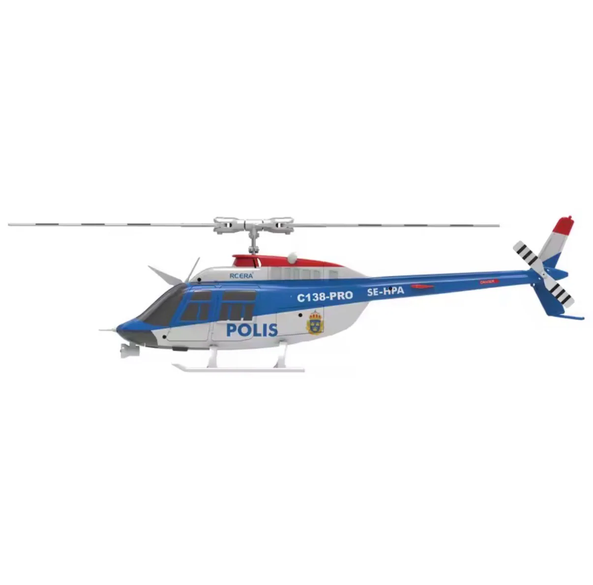 RC ERA C138 Pro Bell 206 1:33 Brushless 6CH Helicopter package view