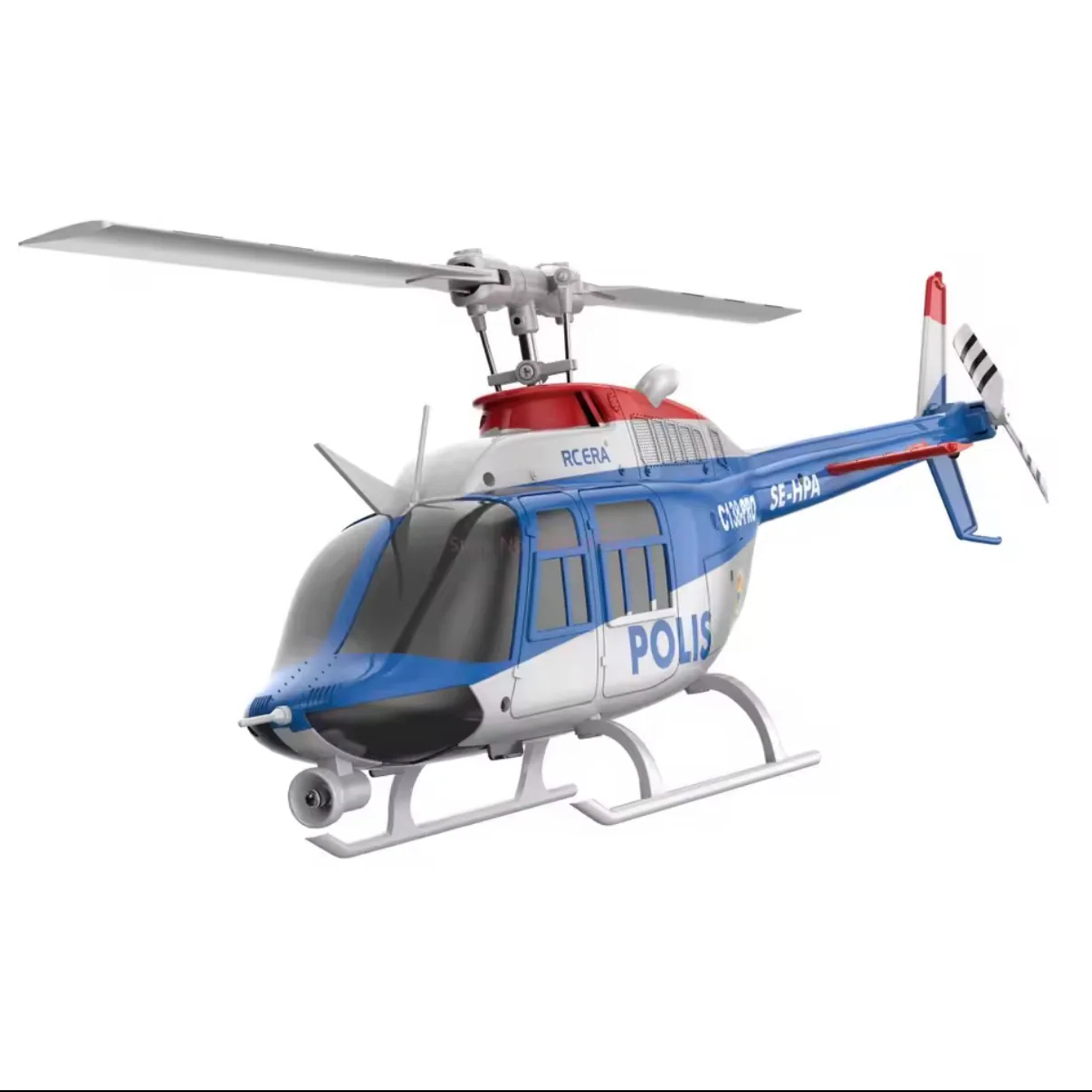 RC ERA C138 Pro Bell 206 1:33 Brushless 6CH Helicopter side view