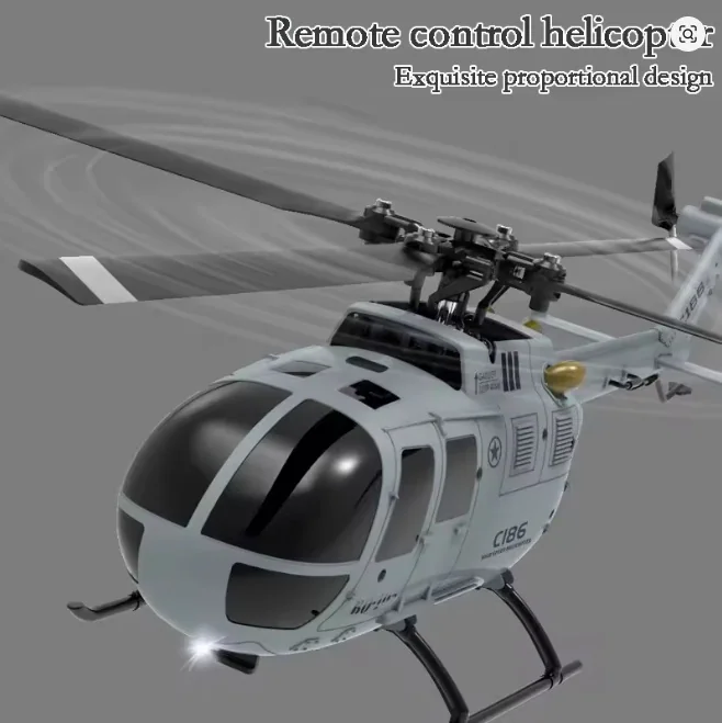 RC ERA C186 Pro 4CH 6-Axis Gyro RC Helicopter package view