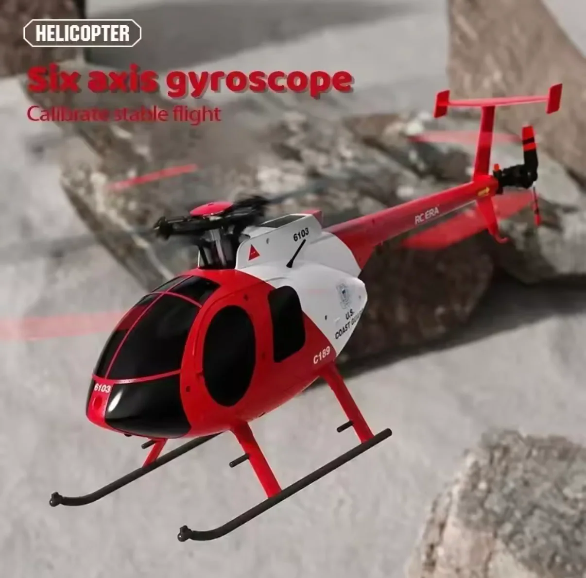 RC ERA C189 MD500 Bird 1:28 Brushless RTF Helicopter package view