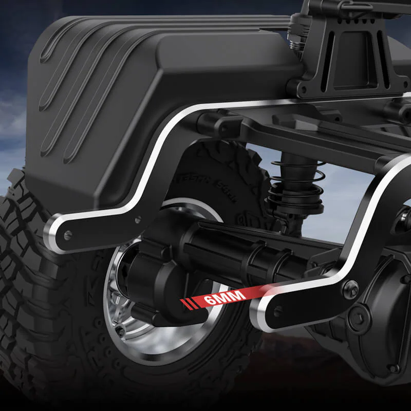 Rlaarlo TK07 1:7 Brushless 4WD RTR RC Crawler - White package view