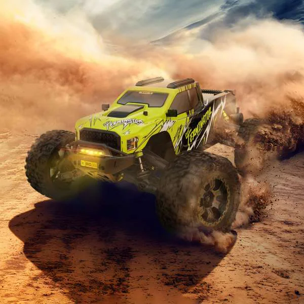Rlaarlo RZ001G-A 1:10 Metal Brushless Monster Truck package view