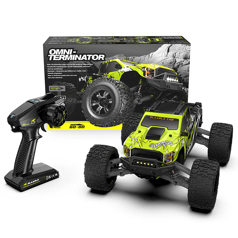 Rlaarlo RZ001G-A 1:10 Metal Brushless Monster Truck front view