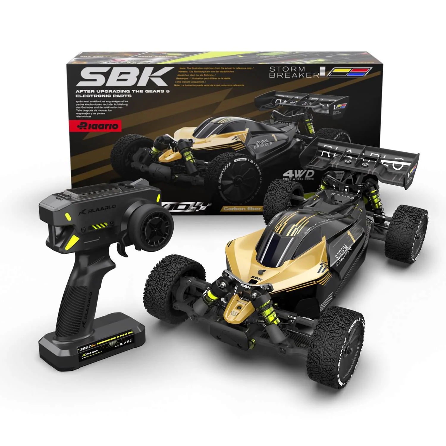 Rlaarlo Storm Breaker SBK10 1:10 Brushless 4WD Buggy front view