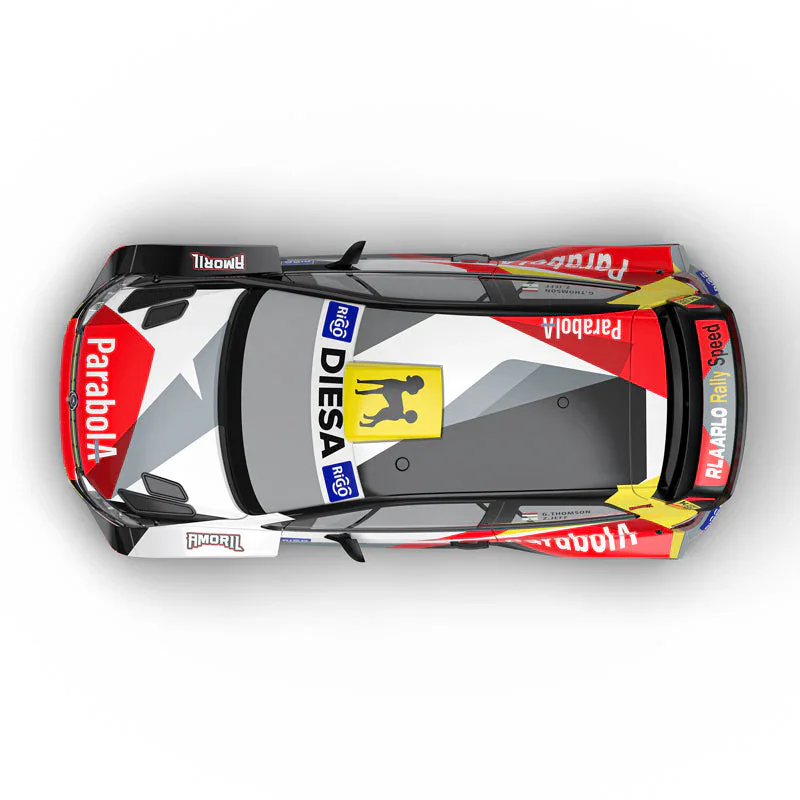 Rlaarlo XTS P12 1:12 Brushless 4WD Rally Car - Red 3S package view