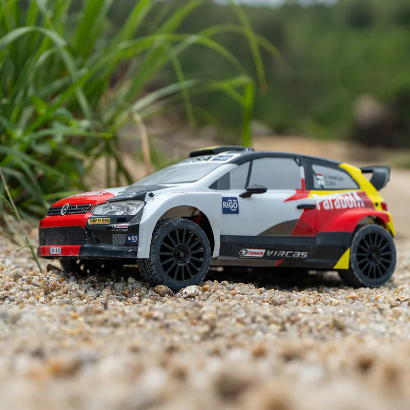 Rlaarlo XTS P12 1:12 Brushless 4WD Rally Car - Red 3S detail view