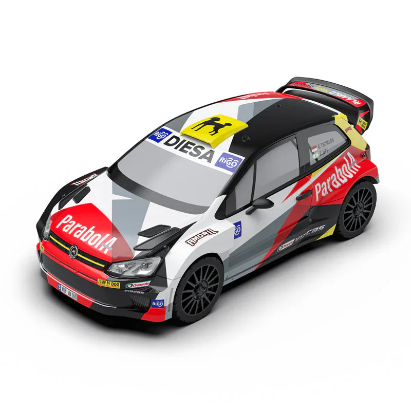 Rlaarlo XTS P12 1:12 Brushless 4WD Rally Car - Red 3S front view