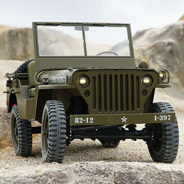 Rochobby 1941 Military MB 1:6 RTR RC Scaler front view