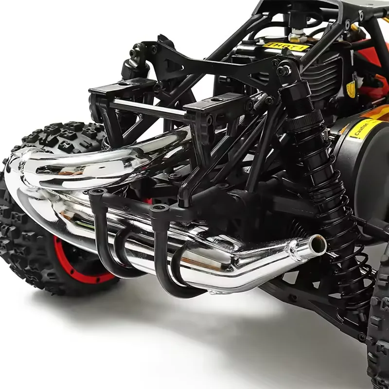 29cc Petrol-Powered RC Car – 1/5 Scale Off-Road Racing Buggy | ROFUN side view