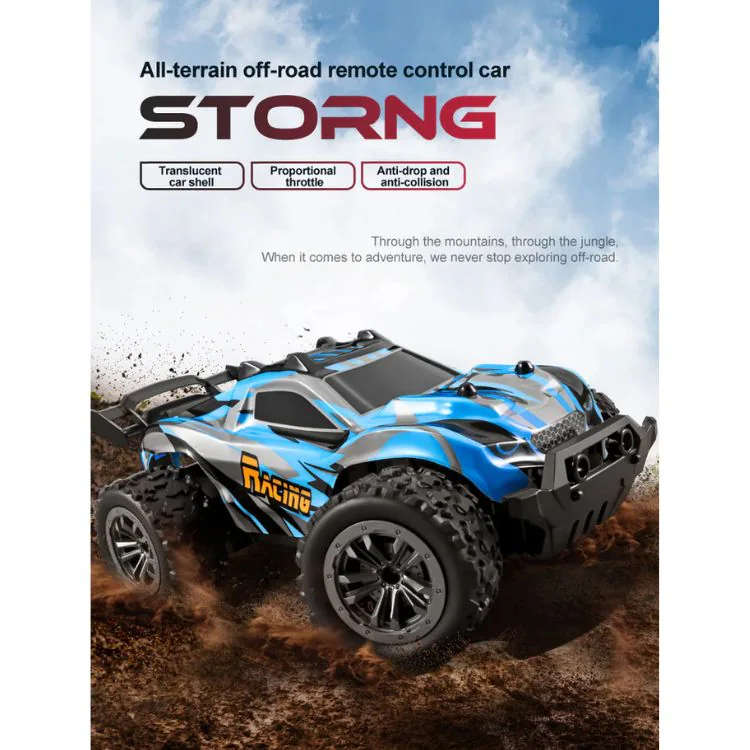 S913 1:20 20KM/H 2.4GHz Off-Road Remote Control Racing Truck detail view