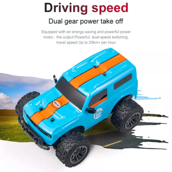 S914 1:20 20KM/H 2.4GHz Off-Road Remote Control Racing Truck detail view