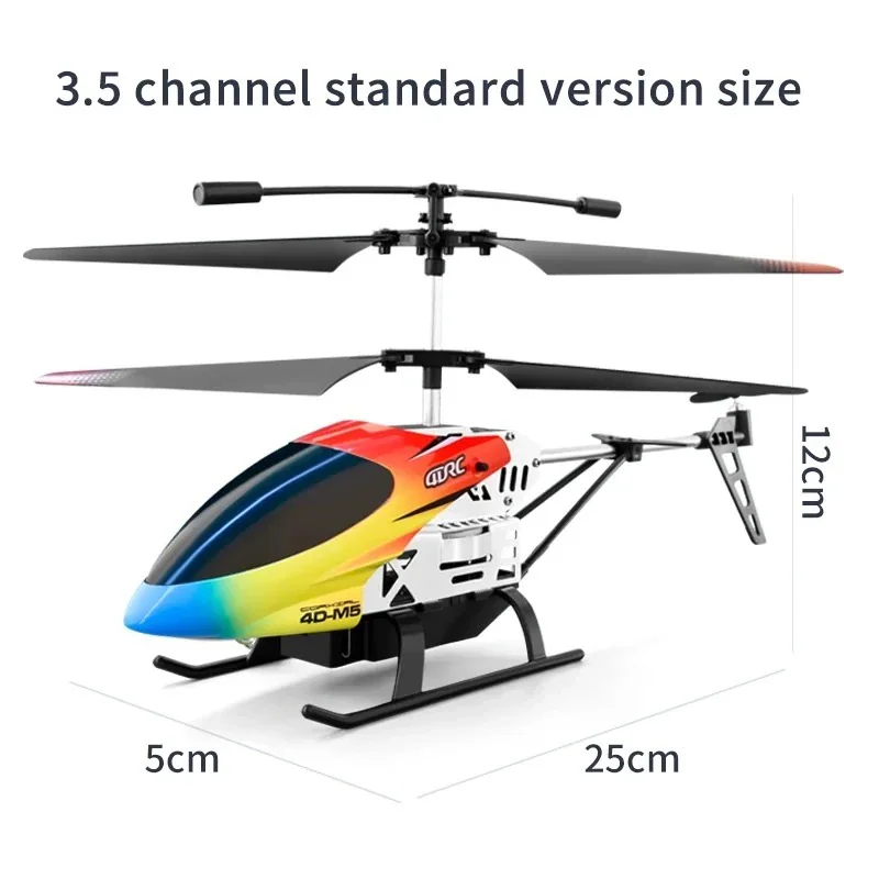 Skyhawk DN029 3.5CH Brushless Altitude-Hold Helicopter side view