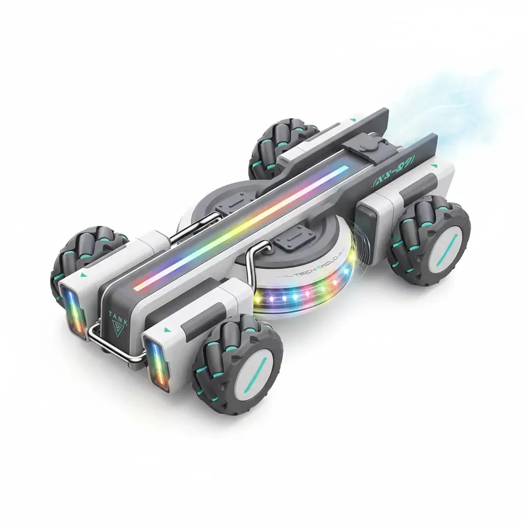 Stunt Spray RC Car detail view