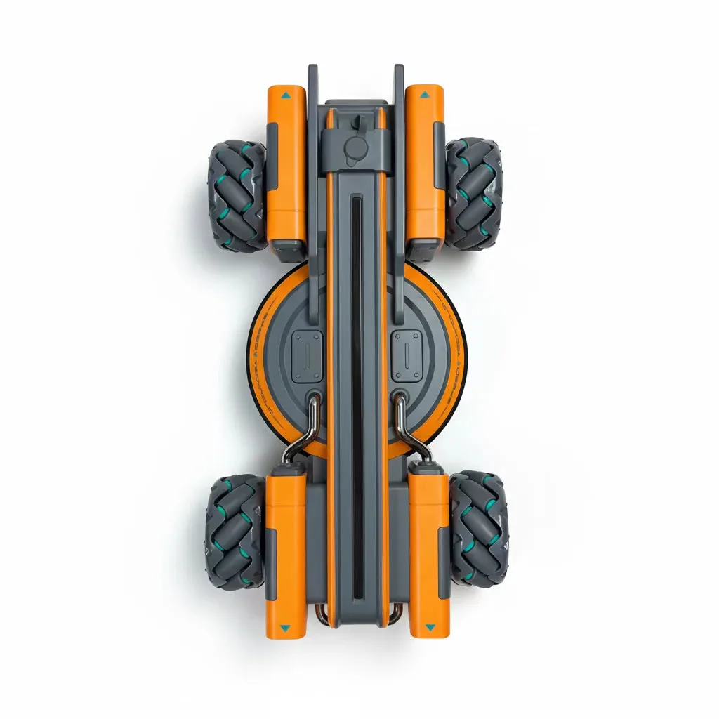 Stunt Spray RC Car side view