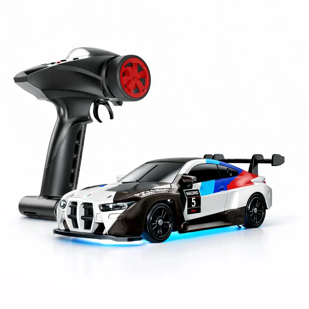 BMW RC Drift Car 1:43 side view
