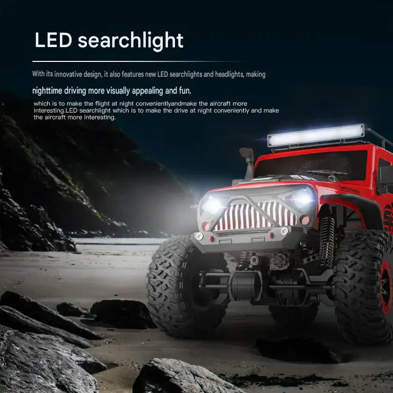WL Toys 104311 1:10 Wrangler electric four-wheel drive off-road detail view