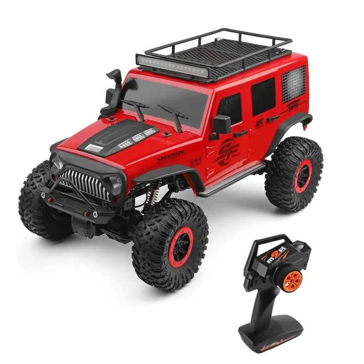 WL Toys 104311 1:10 Wrangler electric four-wheel drive off-road front view