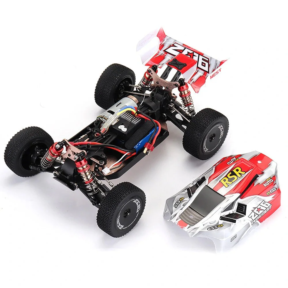 WLtoys 144001 1:14 60km/h Brushed 4WD RC Car package view