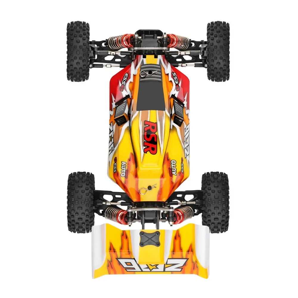 WLtoys 144010 1:14 75km/h Brushless 4WD RC Car side view