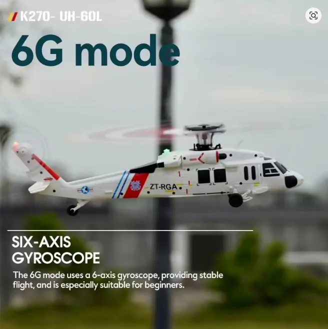 WLtoys K270 Brushless 4CH Optical-Flow RC Helicopter package view