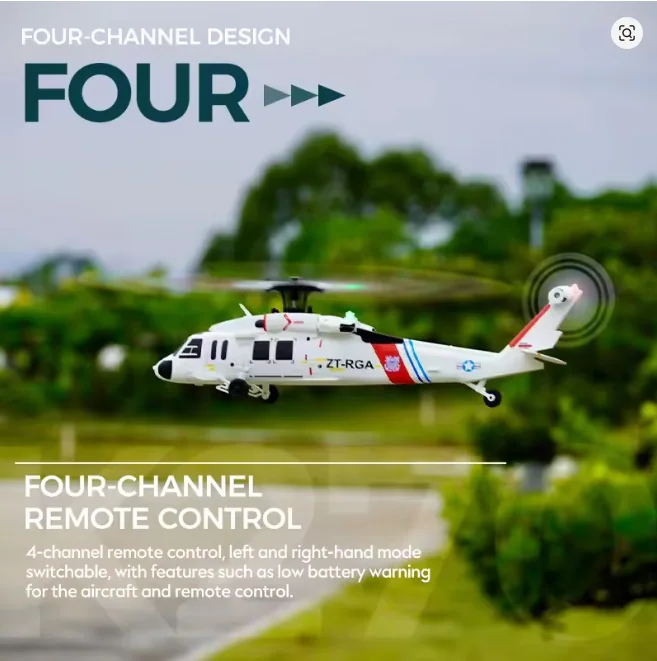 WLtoys K270 Brushless 4CH Optical-Flow RC Helicopter detail view