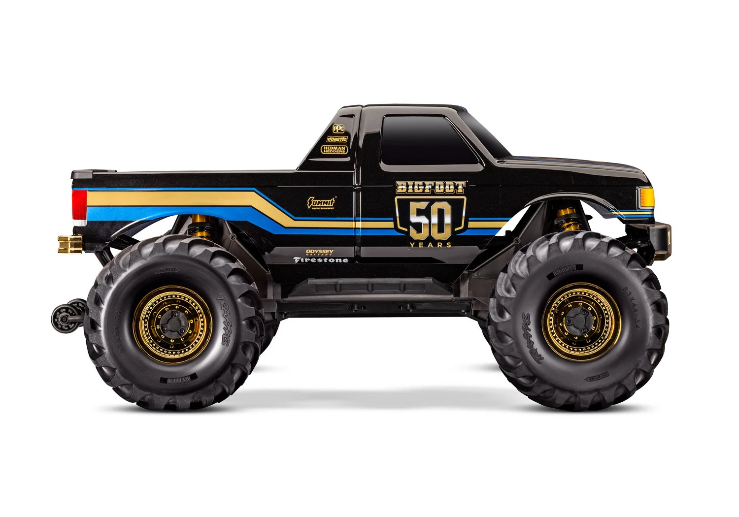 Traxxas X-Monster BIGFOOT 50th side view