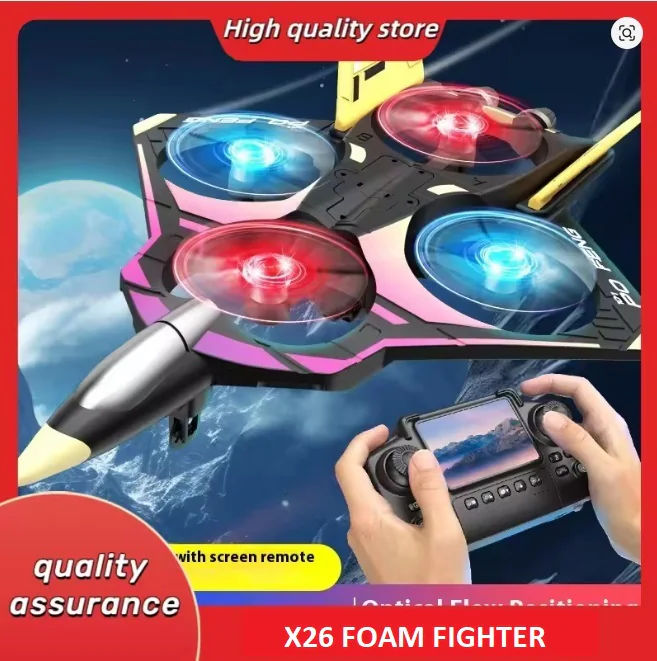 X26 Brushless EPP Camera RC Aircraft with Screen