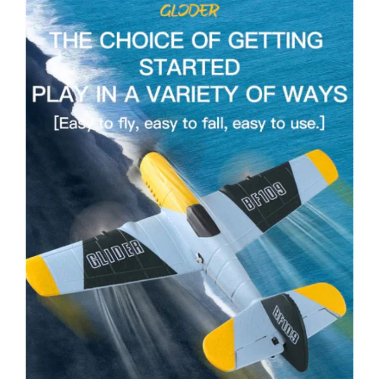 Z61 Three-Channel Foam Fixed-Wing Remote Control Aircraft detail view