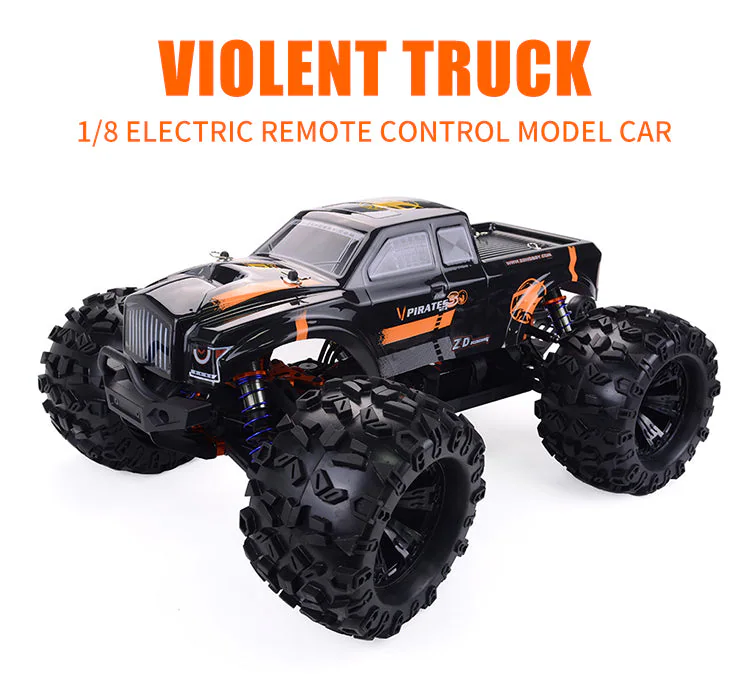 ZD Racing MT8 1/8 RC Car Off-Road 4WD High Speed Racing Remote Control detail view